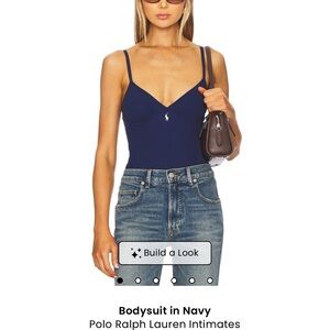 Polo Ralph Lauren Deep Blue Women's Bodysuit